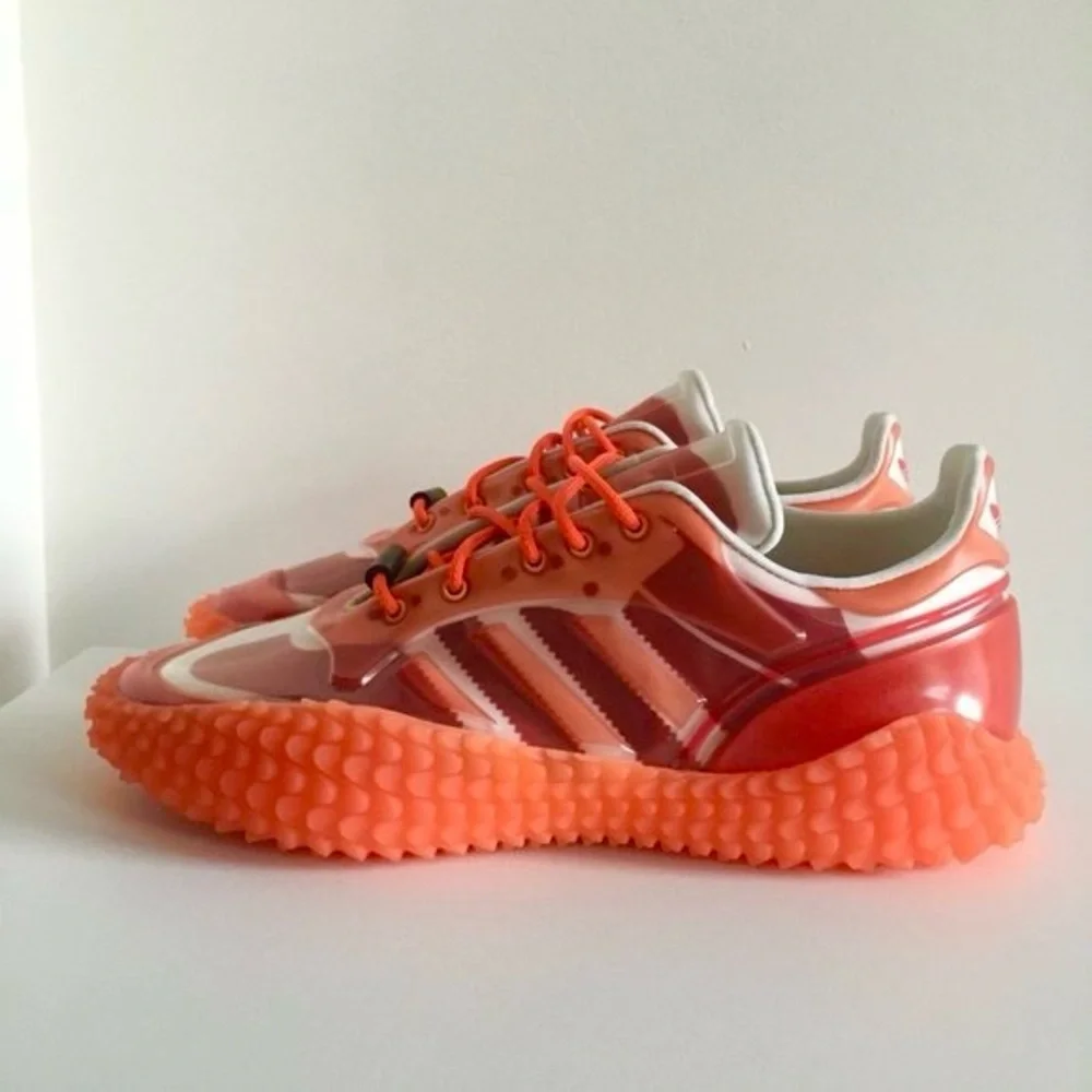Adidas x Craig Green red orange water resistant sneakers shoes